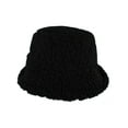 thumbnail image 2 of CTM  Sherpa Reversible Bucket Hat (Women), 2 of 4