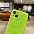 thumbnail image 5 of Cute Glitter for iPhone 13 Case 6.1 inch, Sparkle Bling Silicone Slim Bumper Shockproof Protective Phone Case for Women Girls (Green), 5 of 13