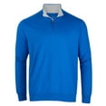 thumbnail image 3 of Boxercraft BM5205 Men's Alumni Qtr Zip-True Royal-M, 3 of 4