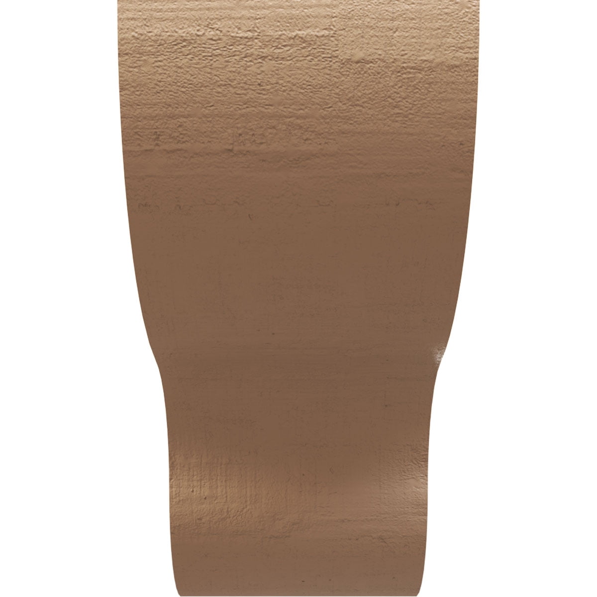 7"W x 21"D x 14"H Classic Greensboro Rough Cedar Woodgrain TimberThane Corbel, Primed Tan
