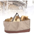 thumbnail image 5 of FlkwoH portátil de gran capacidad de tela Oxford bolsa de transporte de troncos ramitas bolsa de almacenamiento de ramas bolsa de leña y bolsa de troncos para chimeneas, 5 of 5