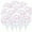 First Communion Symbols-girl, variant on PMU 11 Inches Round Pink Baptism Dove Latex Balloon Pkg/12