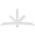 thumbnail image 4 of 96"W x 48"H x 6"D x 6"F, 12/12 Pitch, Alberta Architectural Grade PVC Gable Bracket, 4 of 8