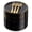 Black/Gold, variant on 200PCS Dessert Plates 6.3" with Forks 5"- Small Disposable Dessert/Appetize/Cake Plates Plates- serve 100 guests for Wedding &Birthday Party & Outdoor