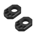 thumbnail image 1 of 2 bloques de eje trasero para motocross, tensor de cadena y ajustador, componentes profesionales para reparación de ruedas traseras para CRF300L. Negro, 1 of 8