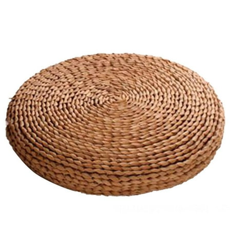 

Outflower Straw futon one piece of Futon cushion is sold which is suitable for the decoration of bedroom living room and office 40*40cm (cattail) Cattail Beige 40*40CM