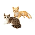 thumbnail image 1 of 2 piezas de almohada realista para gato, juguetes de peluche para dormitorio infantil, fiesta EstiloE, 1 of 9