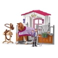 thumbnail image 6 of Schleich - Horse Club: Wash Station & Horse Stall Playset with Stable Girl, 13 Pcs, 6 of 8