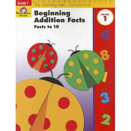 Learning Line: Beginning Addition Facts to 10 (Best Way To Learn Math Facts)