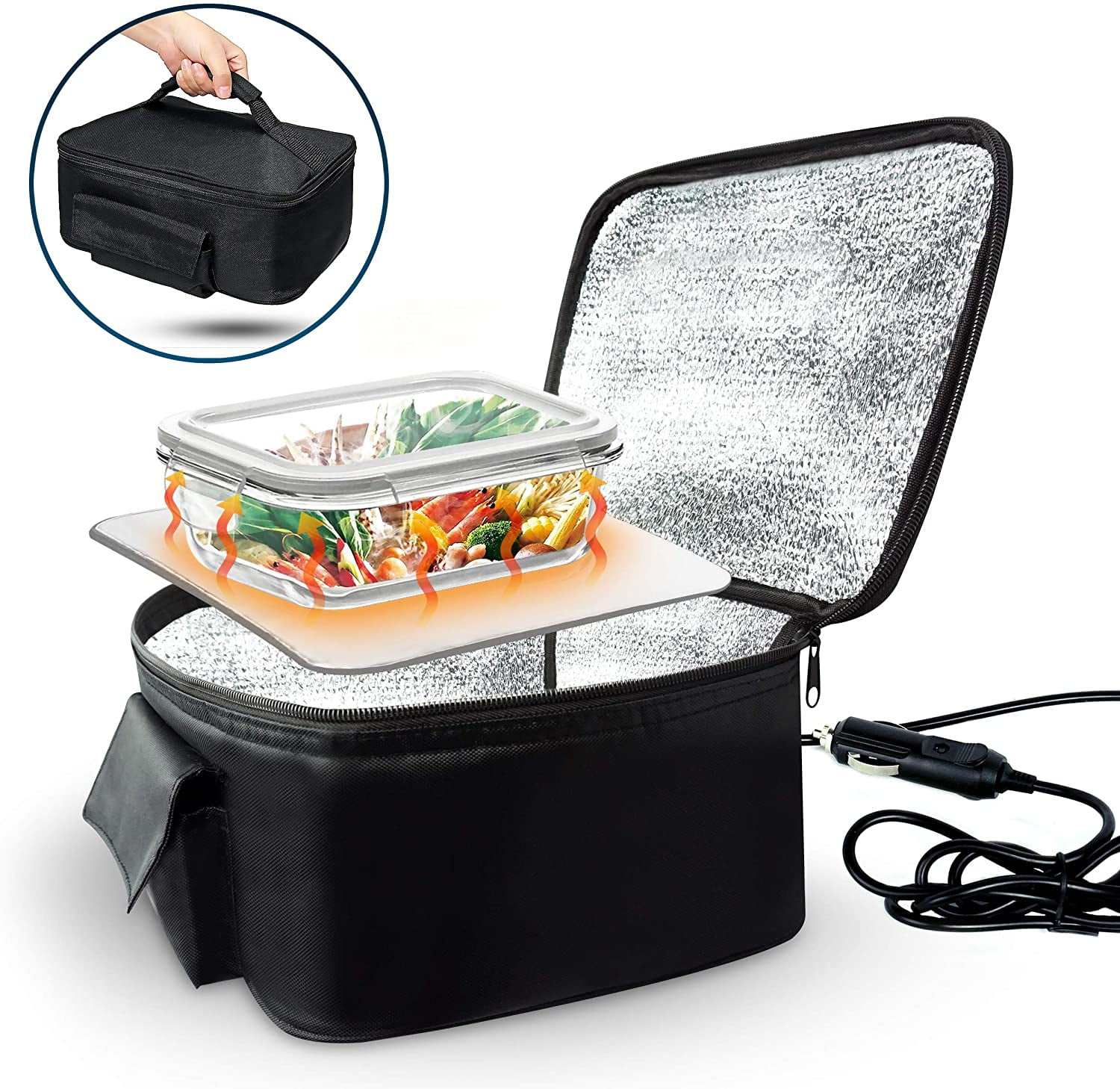 travel container for hot food