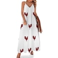 thumbnail image 1 of Carolina del Sur | Vestido rojo sin mangas, vestido de fiesta de lujo para mujer, vestidos para damas, verano 2024, 1 of 7
