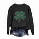 thumbnail image 4 of Ounisa St. Patrick's Day Sweatshirt for Women Clover Graphic T-Shirts Patty's Day Color Long Sleeves Tee Tops, 4 of 7
