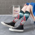 thumbnail image 5 of Honeii Bubbles Axolotl Fantasy Print Long Socks,Novelty Design Socks Gift for Men and Women,Crew Socks,Calf Socks, 5 of 6