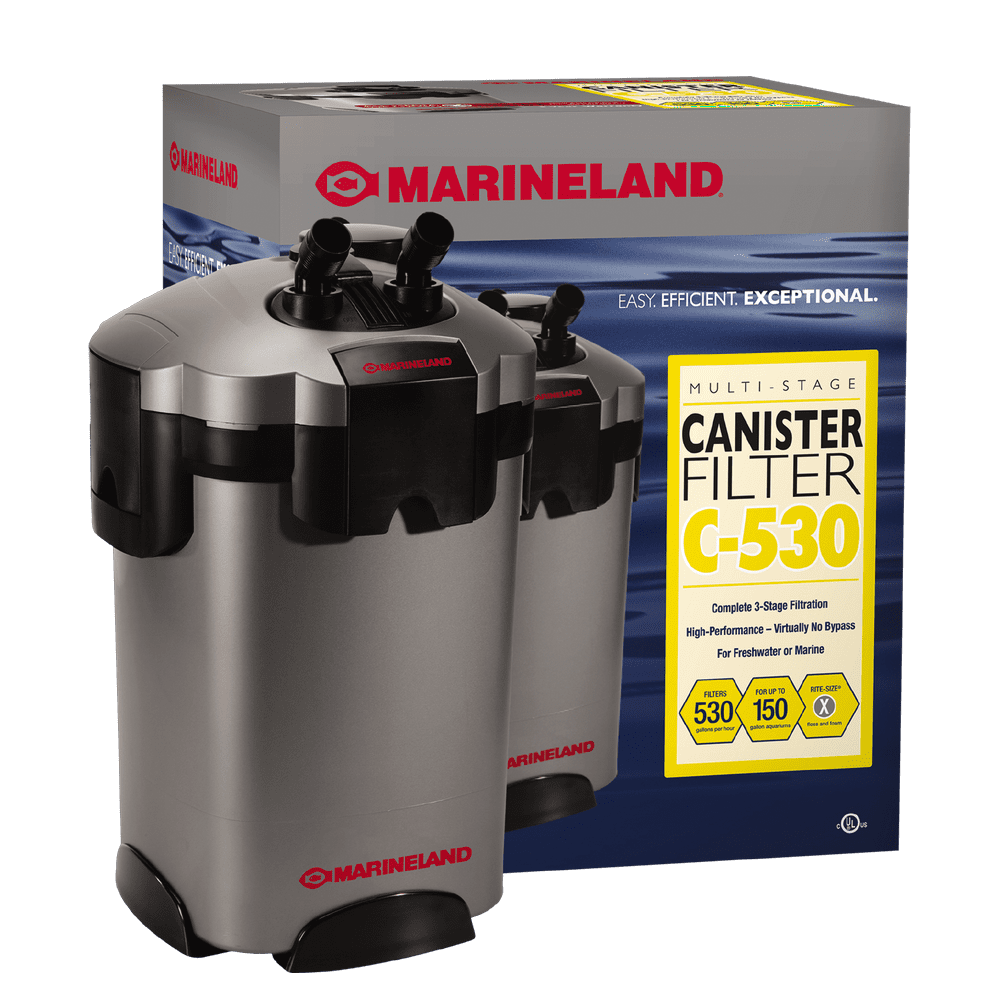 Marineland MultiStage C530 Canister Filter for Aquariums, Easy