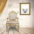 thumbnail image 3 of Straatsma, Leah 26x32 Gold Ornate Wood Framed with Double Matting Museum Art Print Titled - Baby Elephant, 3 of 4