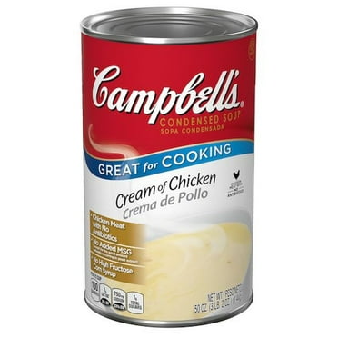 Campbell's Classic Cream Of Chicken Condensed Soup, 50 Ounce Can -- 12 per case.