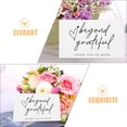 thumbnail image 3 of FONDOTIN 200Pcs Appreciation Anniversary Thank You Cards White Paper For Weddings, 3 of 8