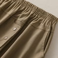 thumbnail image 5 of Awdenio Skirt for Women Plus Size Women Printed Cotton and Linen MIDI Style Skirt Drawstring Skirt, 5 of 9