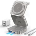 thumbnail image 1 of Cargador inalámbrico AC ISLAND 5 en 1 para iPhone y reloj MagSafe, 1 of 9