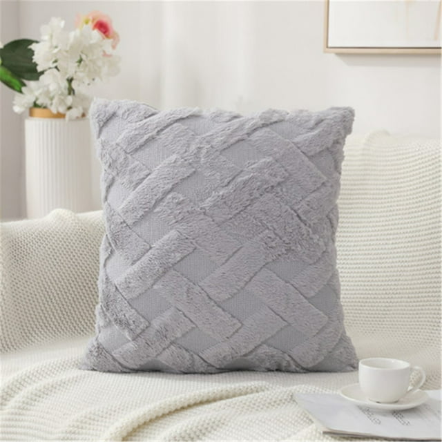 Fiudx Cojín Tridimensional, Diseño Multicolor, Tejido Suave, Decoración para El Hogar y La Sala de Estar, Calidez y Confort, Cierre de Cremallera Oculta, Tamaño 45 X 45 Cm.
