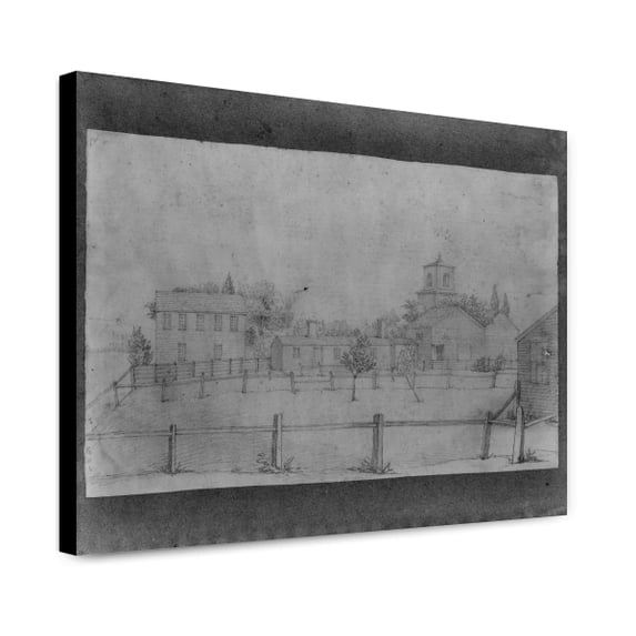 Canvas Print: View Of Charleston, South Carolina, With A Cluster Of Buildings