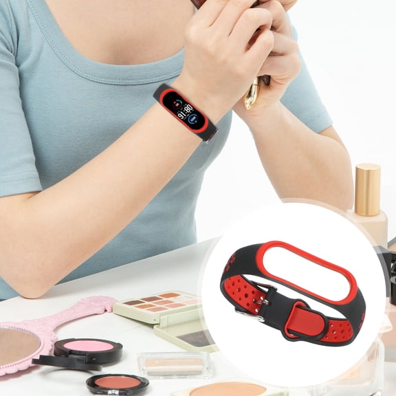 ETEREAUTY Watch Strap Replacement Durable Silicone Bands for Casual Settings 1Pack Black