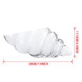 thumbnail image 3 of Jarrón MDLUU con carcasa de cristal, 28 cm, soporte para popurrí de conchas marinas, 3 of 7