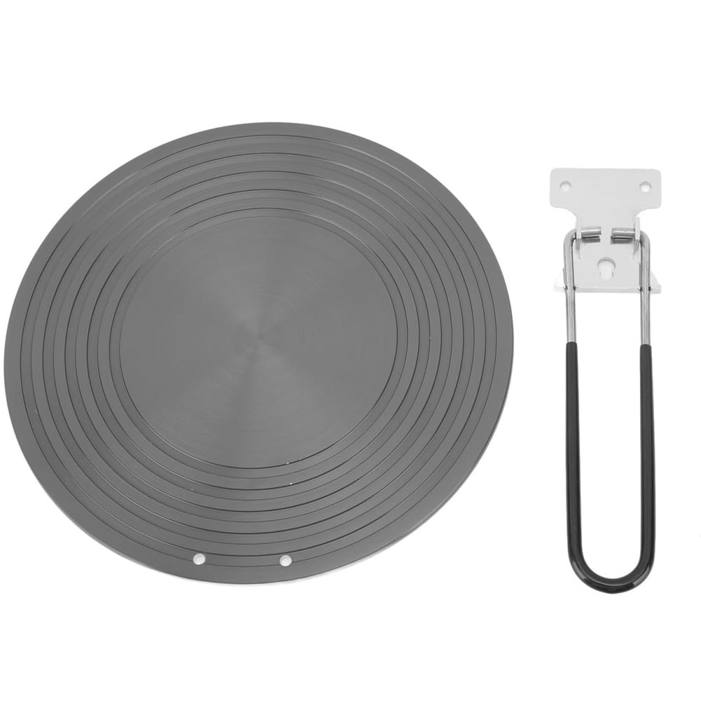 Heat Diffuser for Cooktop,Aluminum Stove Top Heat Diffuser,Thickened Upgraded Version Cooker Mat,Foldable and Hangable Non-Slip Handle,Topboutique Diffuser Plat,11 in
