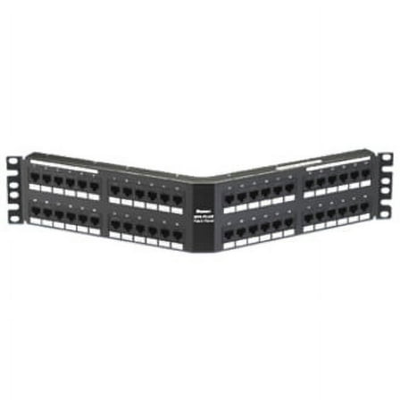Panduit 48 Port Cat6 Angled Network Patch Panel DPA48688TGY