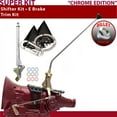 thumbnail image 1 of American Shifter  700R4 Shifter Kit Chrome 23 in. E Brake Trim Kit for F4984, 1 of 1