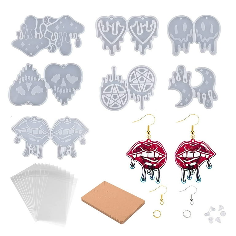 Unique Earring Molds Resin Jewelry Molds