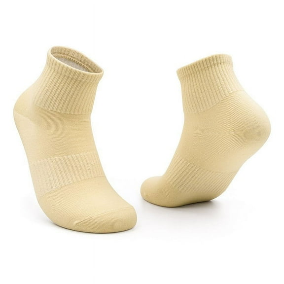 Besolor Men Women No Show Socks Breathable Wicking Non Slip Ankle Socks Cotton Invisible Athletic Crew Socks
