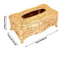 thumbnail image 2 of Panxico Organization And Storage,Accessories,High End European Napkin Box Acrylic Material Gold Silver Two Types,Tools,Clearance Items, 2 of 8