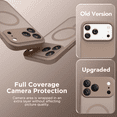 thumbnail image 7 of ZHU997 Magnetic for iPhone 17 Pro Case, Upgraded [Full Camera Protection] [Compatible with MagSafe] Protective Translucent Matte Women Girl Phone Case Cover, Withered Brown, 7 of 7