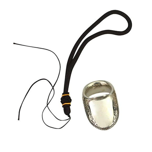 Thumb - Traditional Brass Wrist Thumb - Finger Guard for Hunting Target Recurve Bow Size 23mm