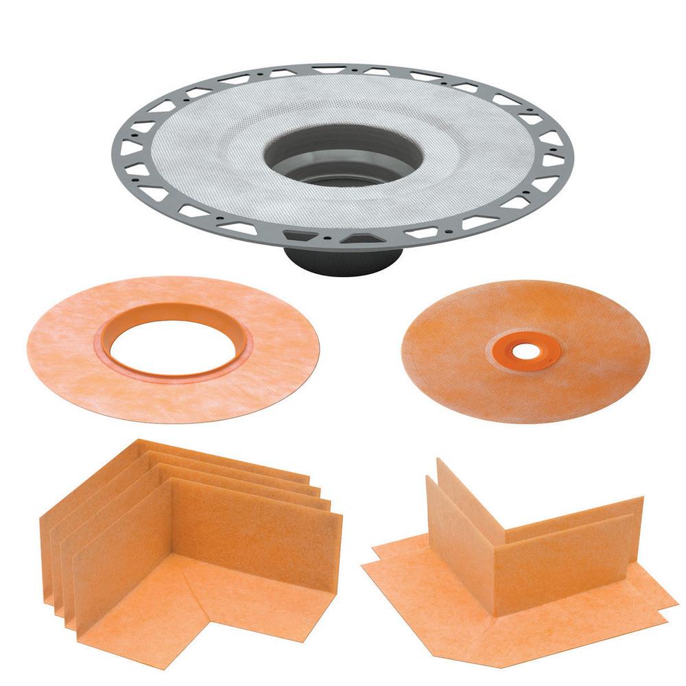 Schluter KerdiDrain Flange Kit PVC (KD2FLKPVC)