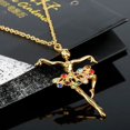 thumbnail image 5 of Collier Petite Fille Collier Pendentif Danseuse Ballet Cadeau Récital pour Enseignant, 5 of 5