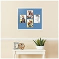 thumbnail image 2 of ArtToFrames Collage Photo Picture Frame with 4 - 6x8" Openings, Framed in White with Liberty Blue and Black Mats (CDM-3966-1179), 2 of 8