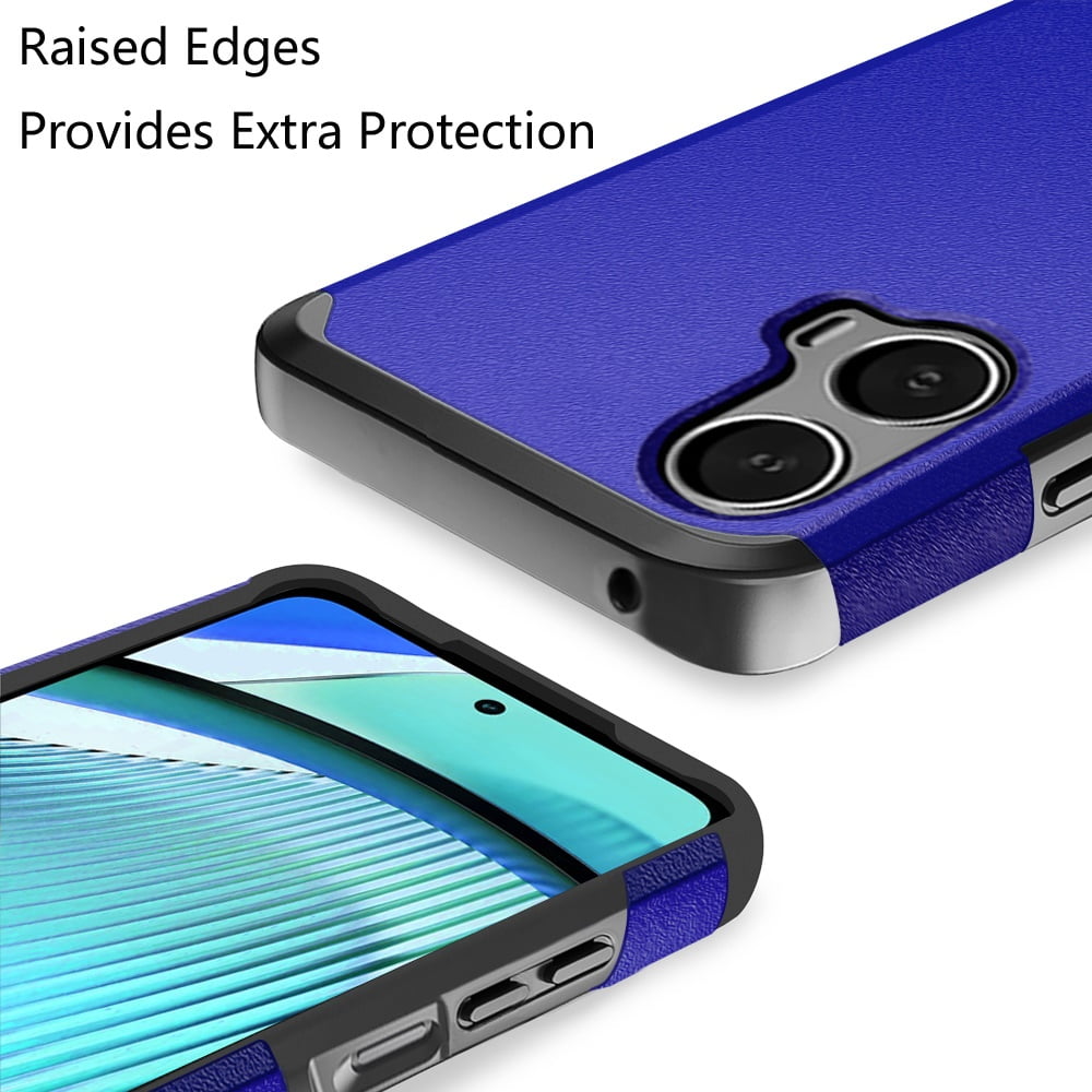 Schutz-Hülle Für Motorola Moto G 5G Plus – Robuste TPU Case, Stoßfest, Rutschfest, Anti-Fingerabdruck (Blau)