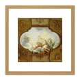 thumbnail image 1 of De Wit Apotheosis Of Aeneas Ceiling Study 8X8 Inch Square Wooden Framed Wall Art Print Picture with Mount, 1 of 4