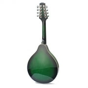 Thinsont 8-String Mandolin Beautiful Popular Supply Professional Musical Instrument Large Acoustic Guitar Practice Beginners Adults