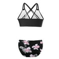 thumbnail image 4 of Summer Swimsuit Sets for Women with Chest Cushion No Underwire Halter Push-Up Bikini Swimwear for Women Beach Fashion, 4 of 6