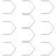 thumbnail image 1 of AURARMLET 5Pares Herramientas Para Desmontar Radio De Auto Resistente Y, 1 of 7