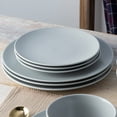 thumbnail image 5 of Noritake Colorscapes GoG Swirl (Grey on Grey) 12-Piece Coupe Dinnerware Set, Service for 4, 5 of 7