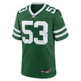 thumbnail image 2 of Men's Nike Zaire Barnes Legacy Green New York Jets Team Game Jersey, 2 of 3