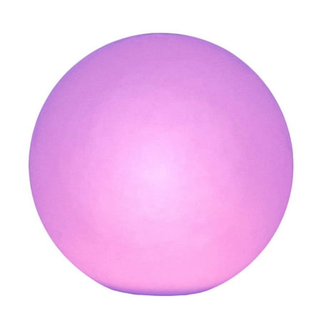 Main Access 13" Ellipsis Pool Waterproof Color-Changing Floating LED Ball Light
