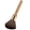 Wooden, variant on Professional Neck Duster Brush Soft Fiber Hair Sweeping Cleanser for Barber and Salon Wooden Handle 9.1 inches / 23 cm