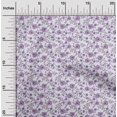 thumbnail image 2 of oneOone Georgette Viscose White Fabric Floral Diy Clothing Quilting Fabric Print Fabric By Yard 42 Inch Wide, 2 of 5