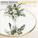 thumbnail image 4 of 36-pulgada round wall decor mirror con metal frame - perfect para entrada, vanity, dormitorio, o bathroom - easy to install, 4 of 9
