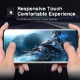 thumbnail image 2 of [Paquete 1+1] Protector de pantalla compatible con Google Pixel 7 Pro, vidrio templado 9H, 3D Arc HD, transparente, antiarañazos, apto para Google Pixel 7 Pro 5G., 2 of 6
